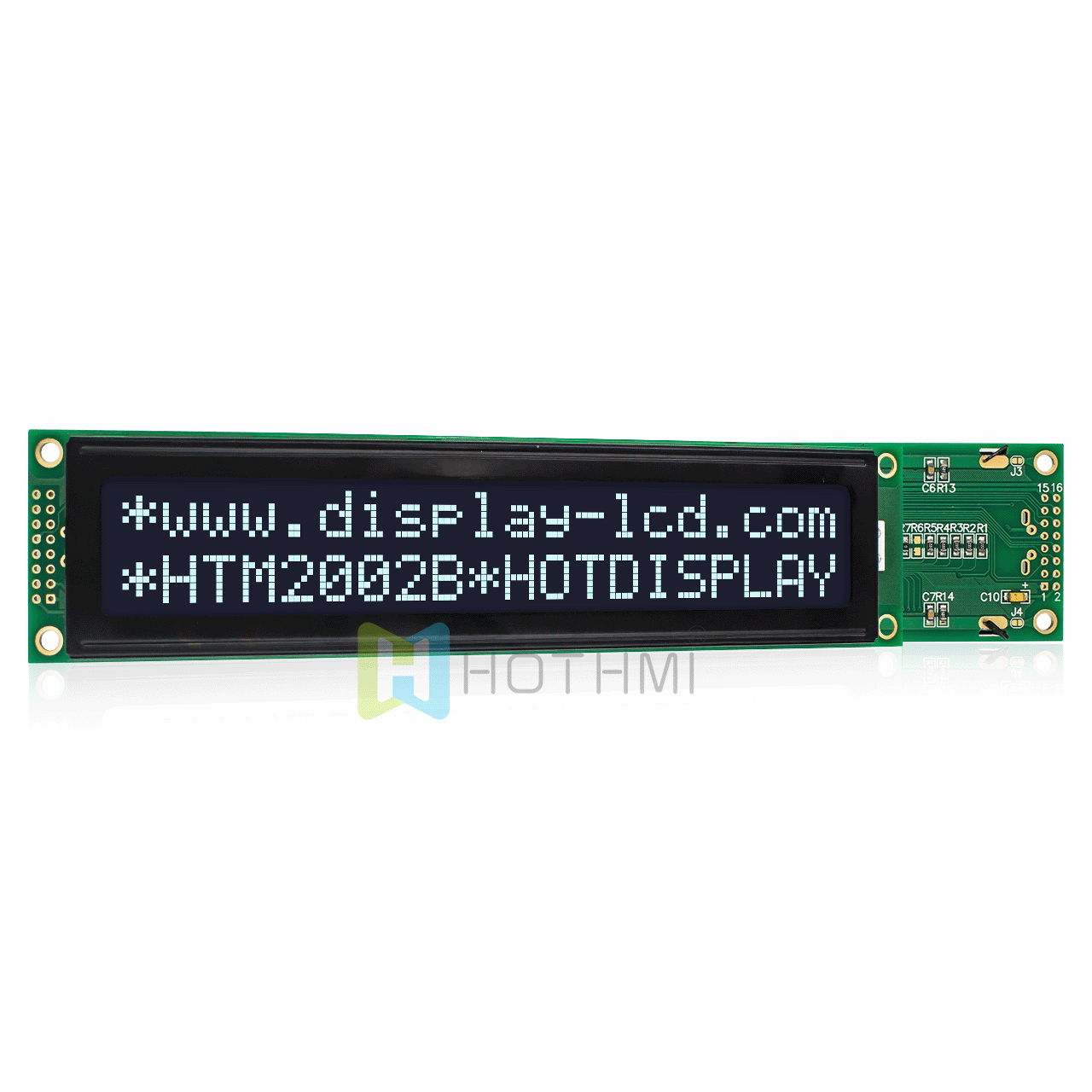character LCD module/20X2 DFSTN (-) /white characters on black background/ST7066U controller/Arduino