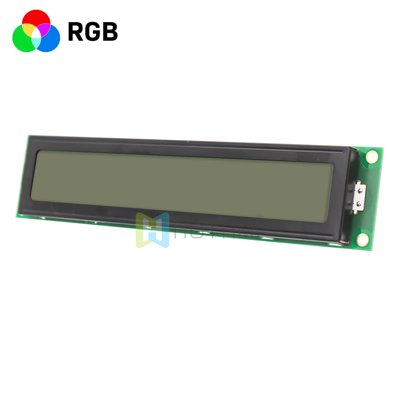 character LCD modules |2x20 s transmissive LCD display Module | red green blue LED backlight | FSTN (+) front display | st7066u controller