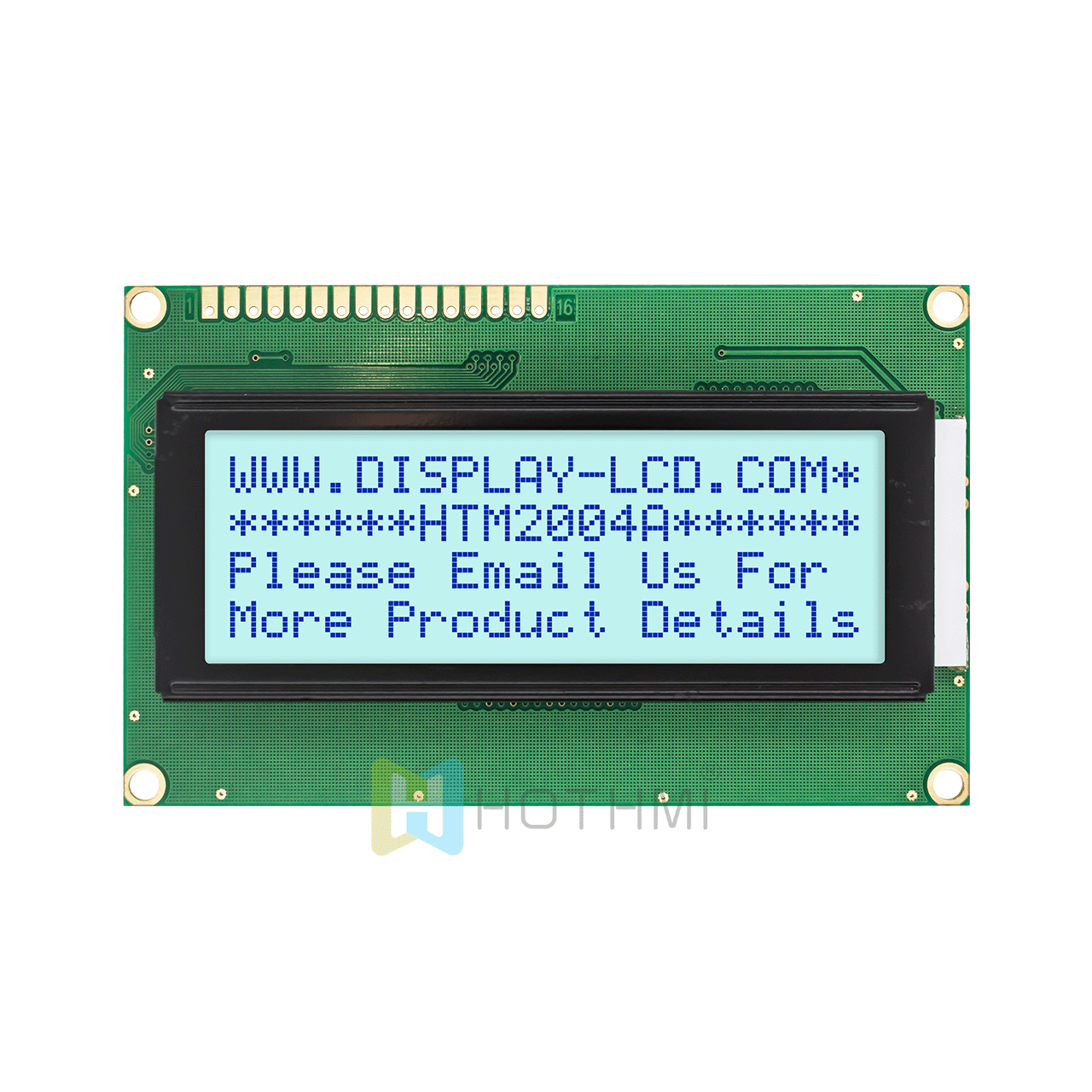 20x4 Character LCD Display Module | STN(+) With White Backlight