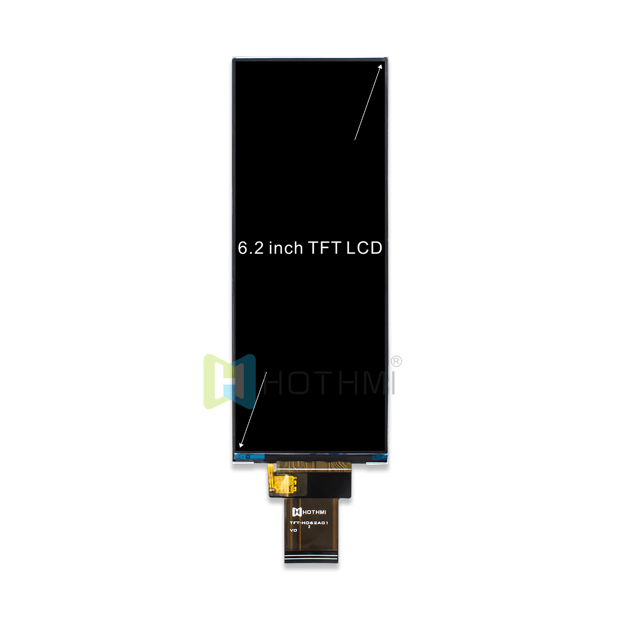 6.2-inch TFT LCD Module | 360x960 Resolution With RGB Interface ST7701S