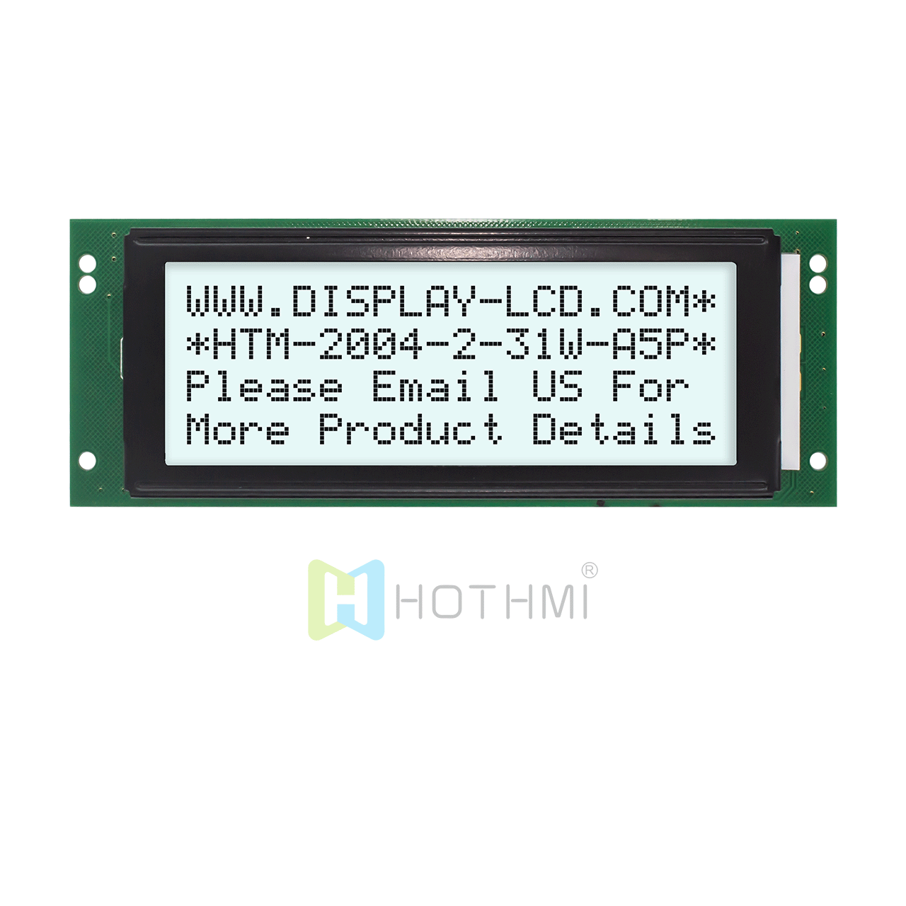 4X20 character LCD module/STN+ display monochrome/with white backlight/white background gray text display/Arduino display