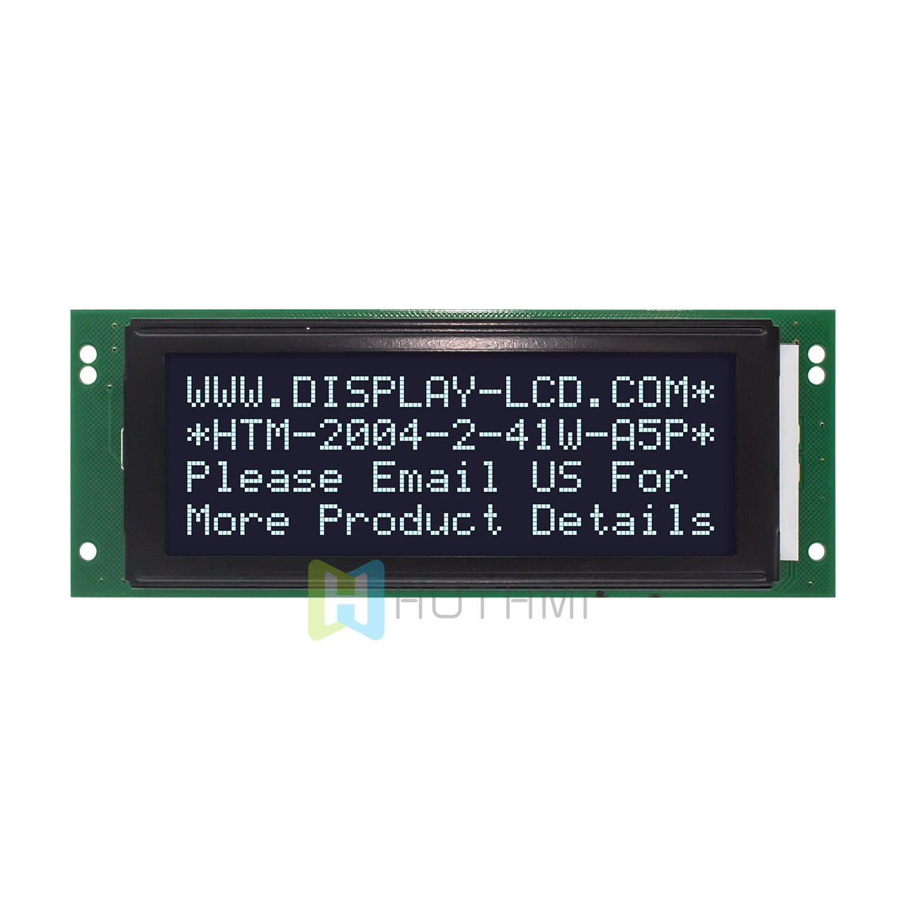 4X20 character LCD module /DFSTN monochrome- /white backlight /black background white character display /Arduino display /ST7066U