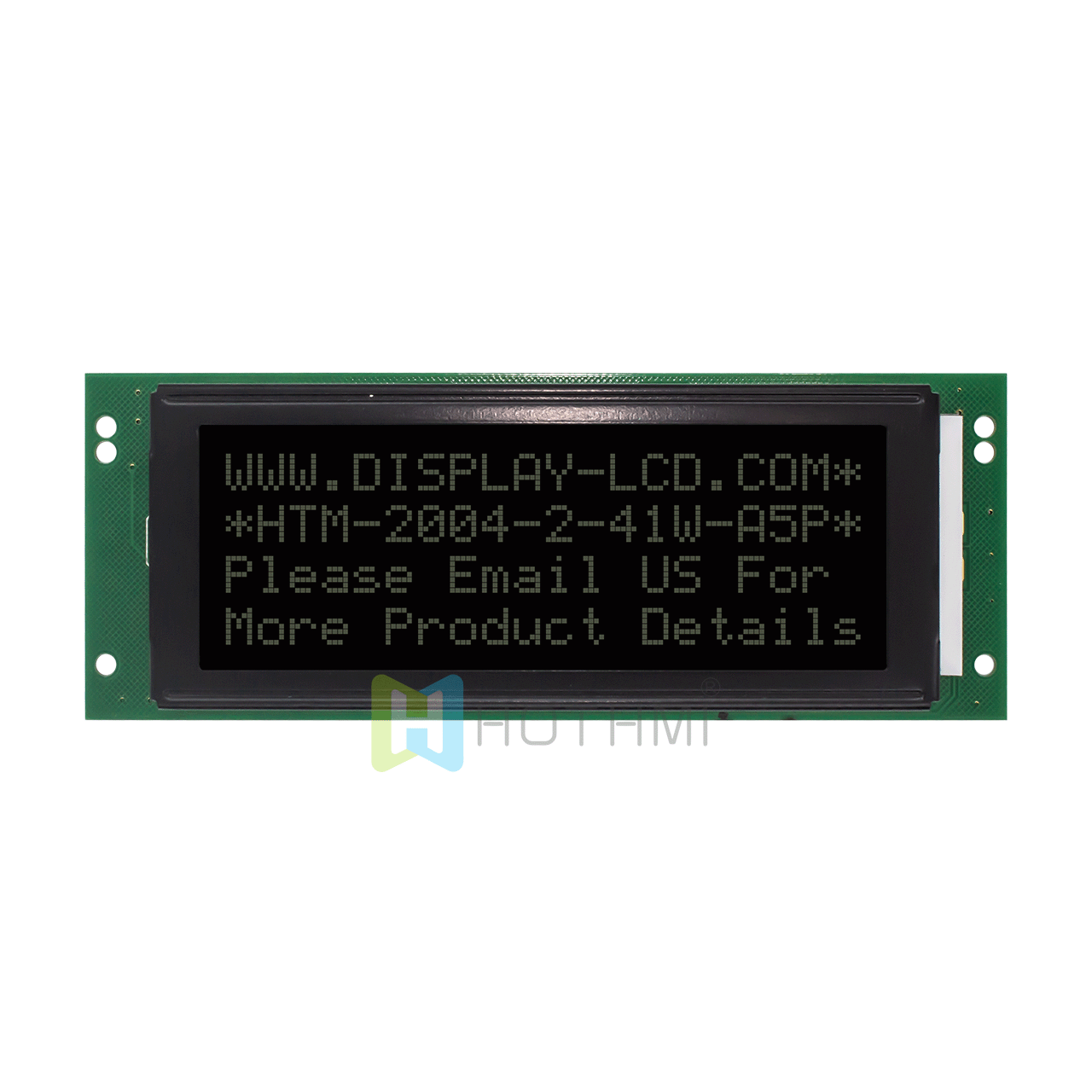 4X20 character LCD module /DFSTN monochrome- /white backlight /black background white character display /Arduino display /ST7066U