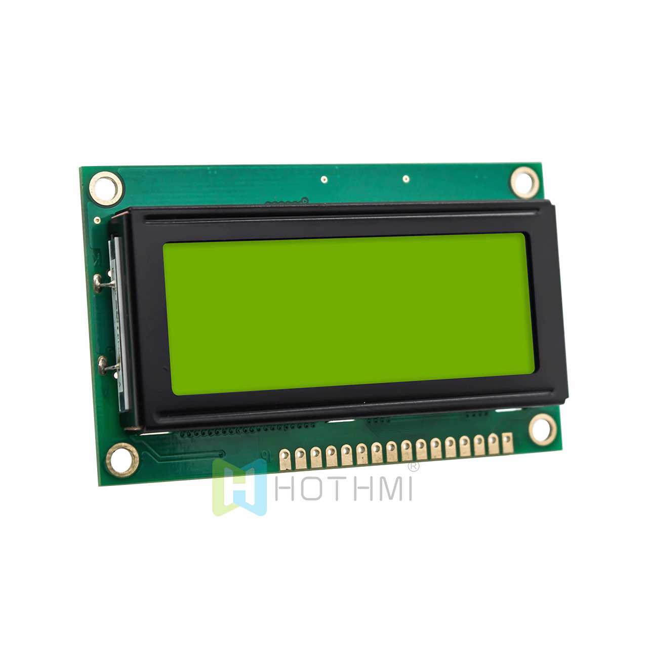 4X20 character LCD module/STN positive display monochrome/yellow-green backlight/Arduino/transflective LCD display/3.3v/5.0v