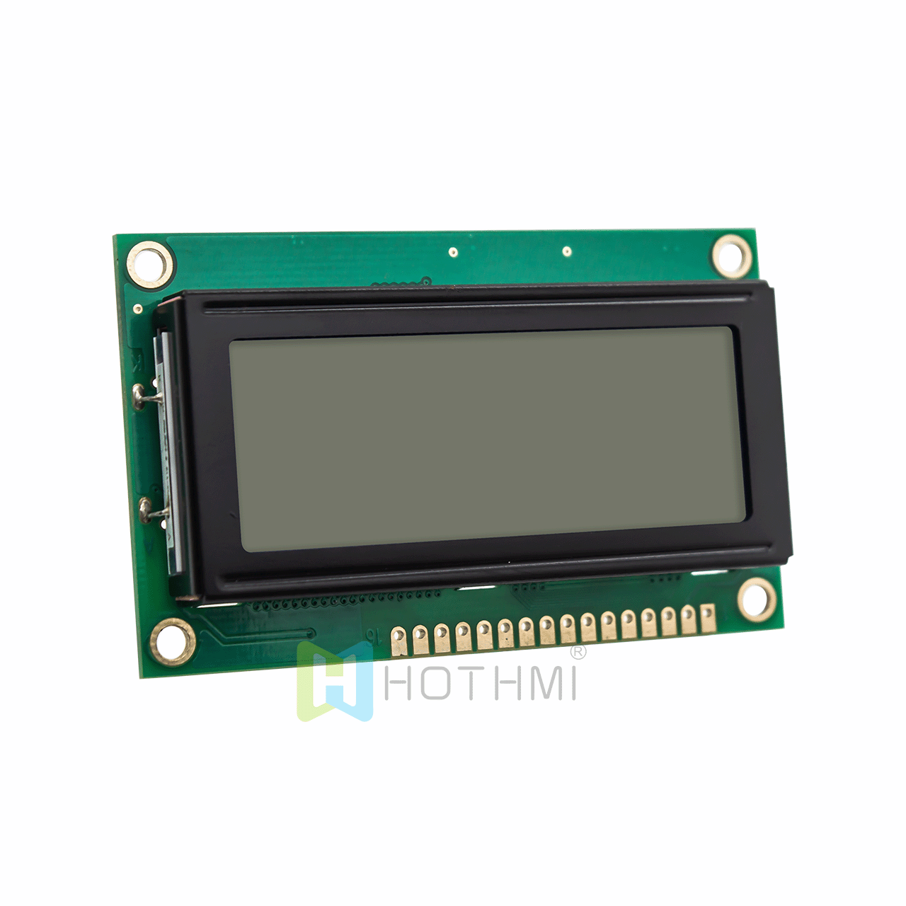 4X20 character LCD module/ monochrome 3.3v/5.0v/FSTN positive display/white backlight/white background with gray characters/Arduino/transflective LCD display