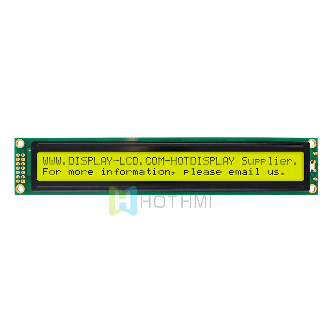 2X40 Character LCD Module | Yellow-Green Display For Arduino
