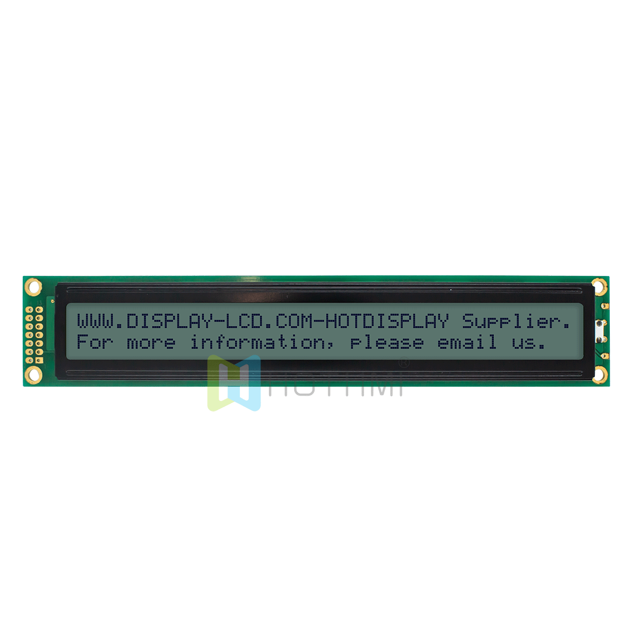 40x2 Character LCD Module | STN (+) With Yellow-Green Backlight