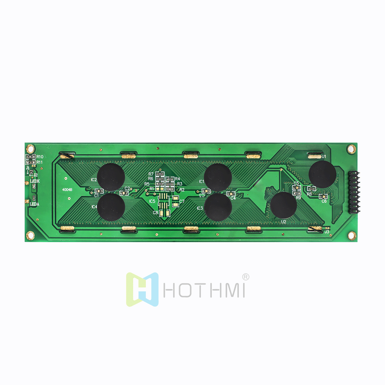 40X4 Character LCD Modules | FSTN (+) With ST7066U Controller