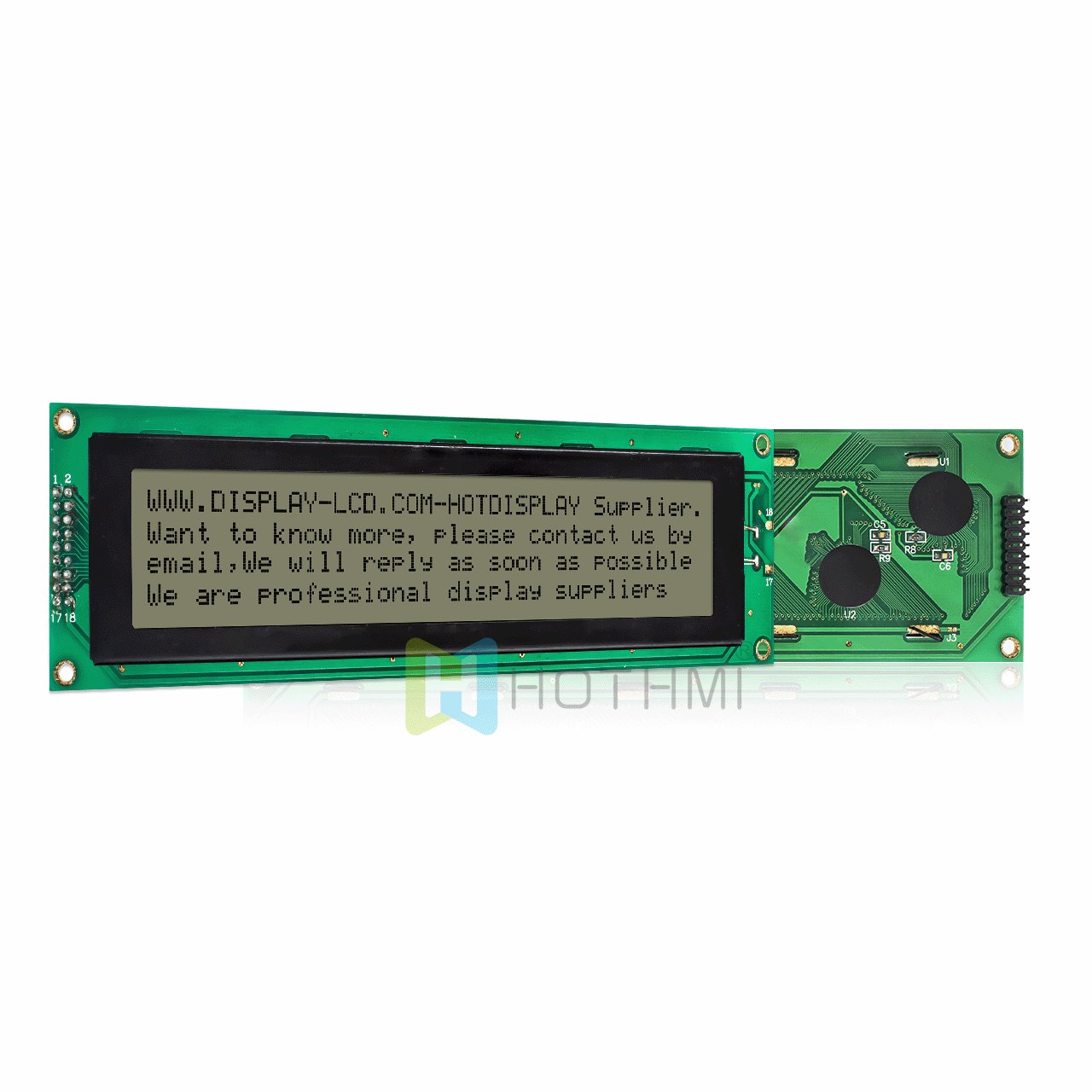 40X4 Character LCD Modules | FSTN (+) With ST7066U Controller