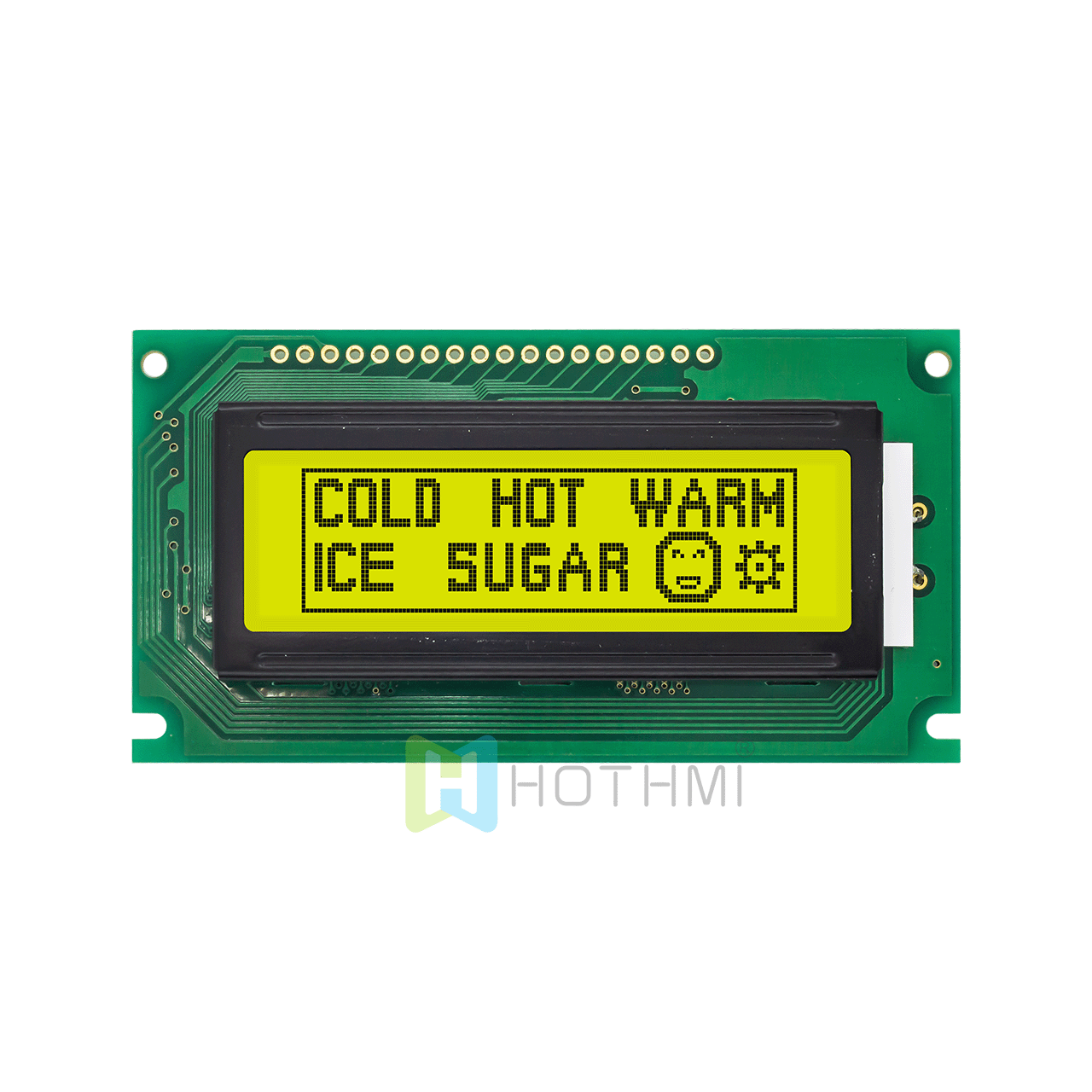 2.5"122X32 Graphic LCD | STN positive display with yellow-green side backlight | Arduino | Transflective display | ST7920 controller | 5.0V