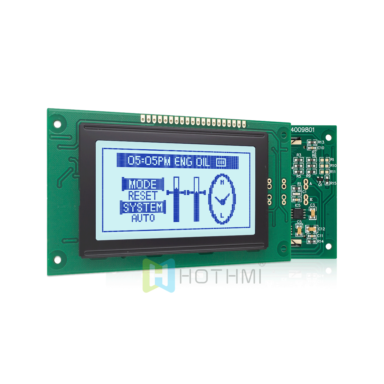3.2" 128X64 Graphic LCD Module | White Backlight | STN(+) | Arduino | KS0107+KS0108 or compatible