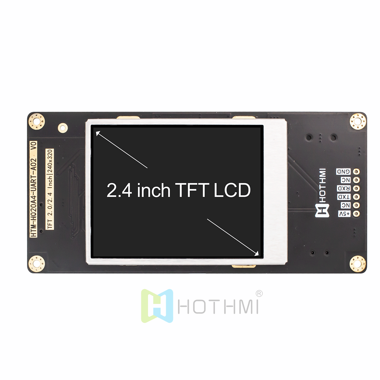 2.4 Inch Transflective TFT LCD Module | Sunlight Readable 240x320 Resolution