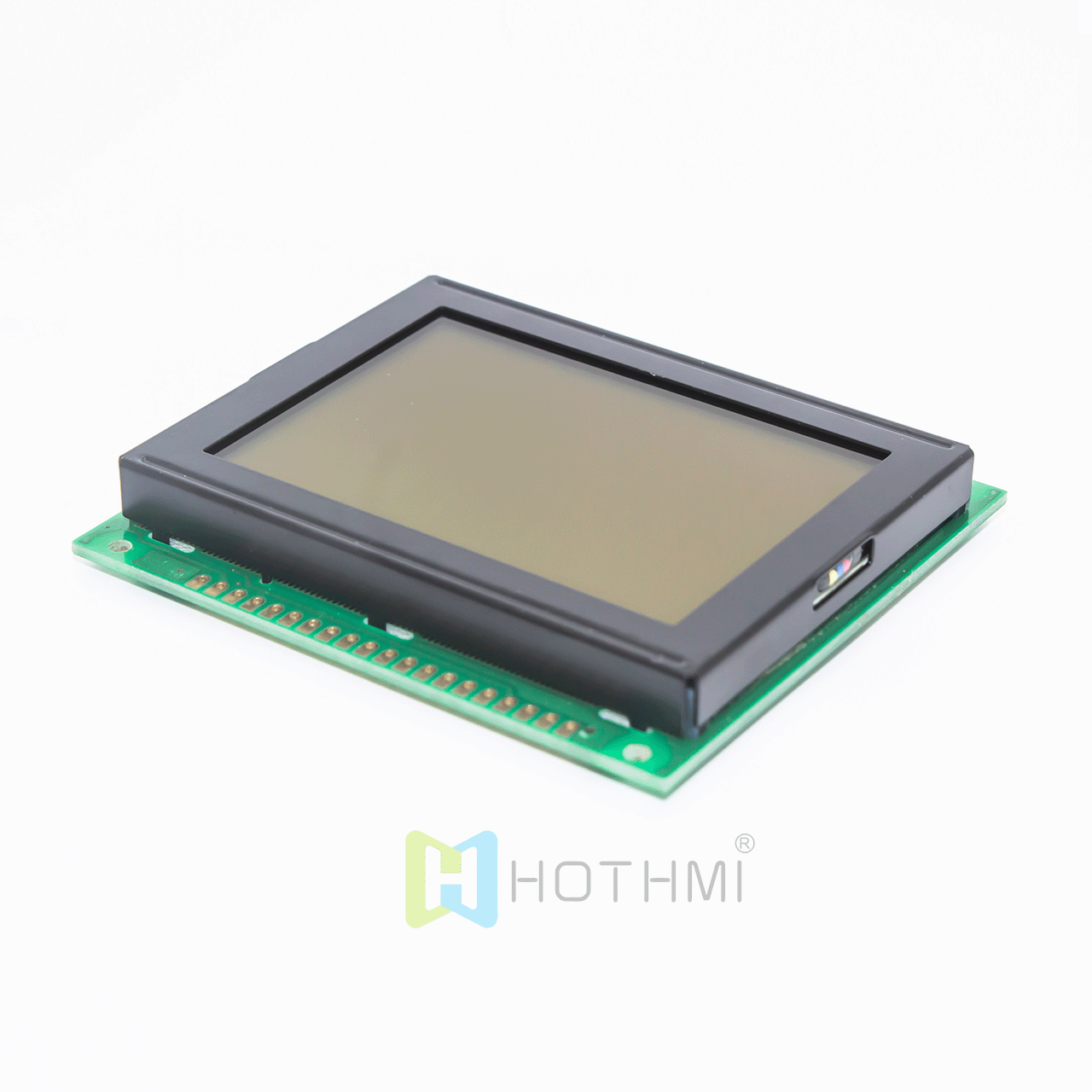 3" Yellow Green Graphic LCD Display/128x64 Graphic LCD Display Module/For Arduino/KS0108 or compatible