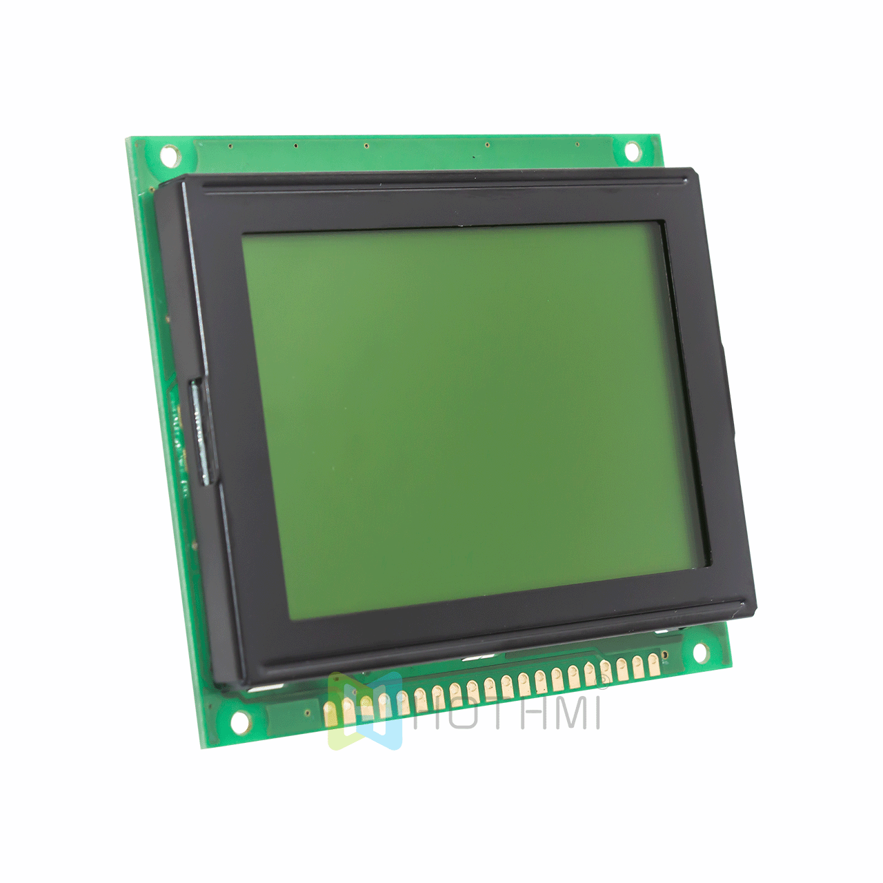 3" Yellow Green Graphic LCD Display/128x64 Graphic LCD Display Module/For Arduino/KS0108 or compatible