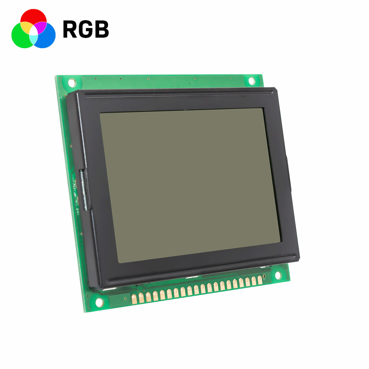 3-inch 128x64 Graphic LCD Module | Monochrome LCD Display Module | FSTN+Red, Green and Blue Backlight | Arduino