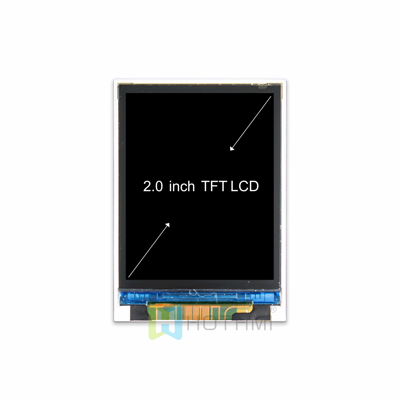 2.0 Inch IPS TFT Display Module | 240x320 Sunlight Readable UART Interface (Controller-Free)