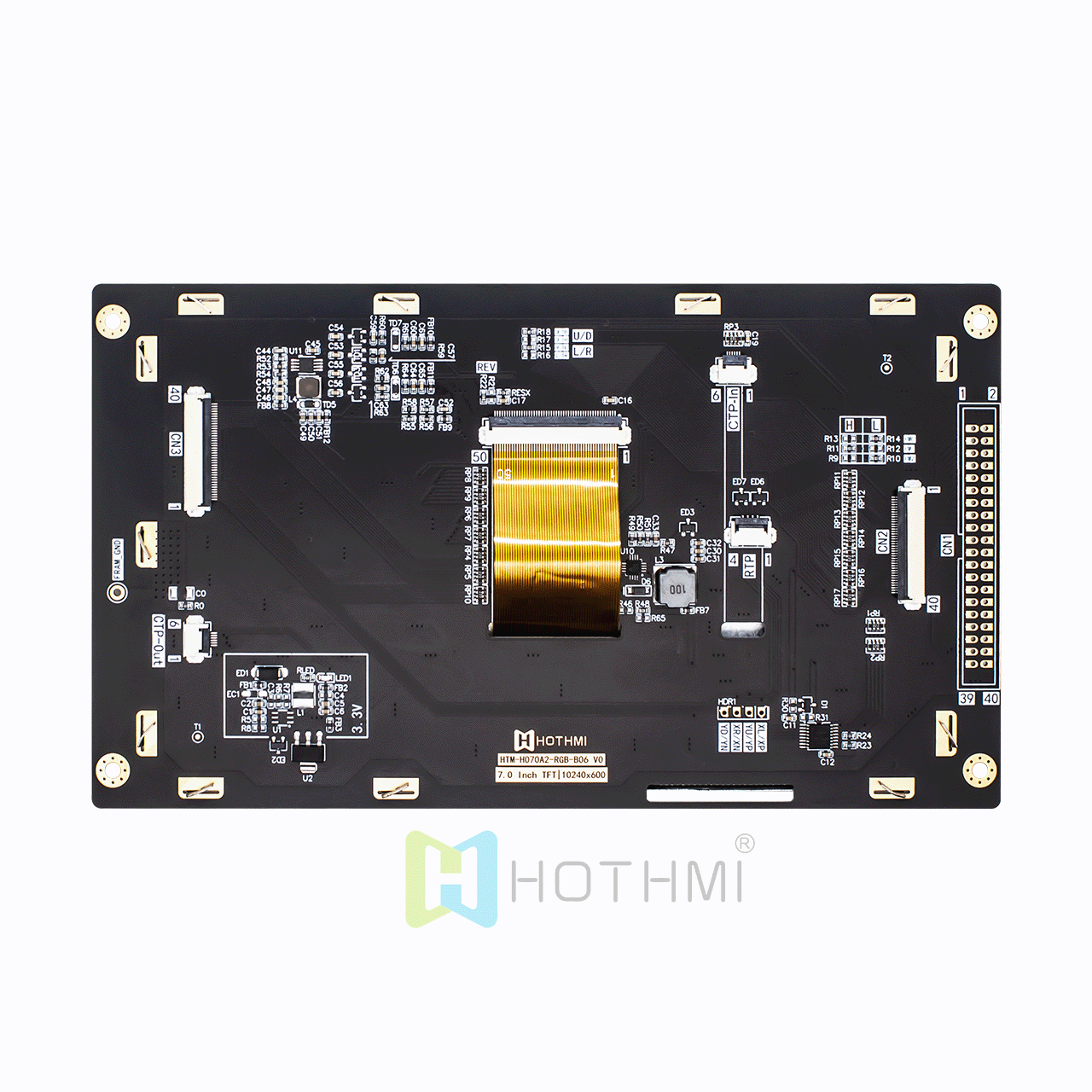 7 Inch Sunlight Readable TFT LCD Display Module For Industrial