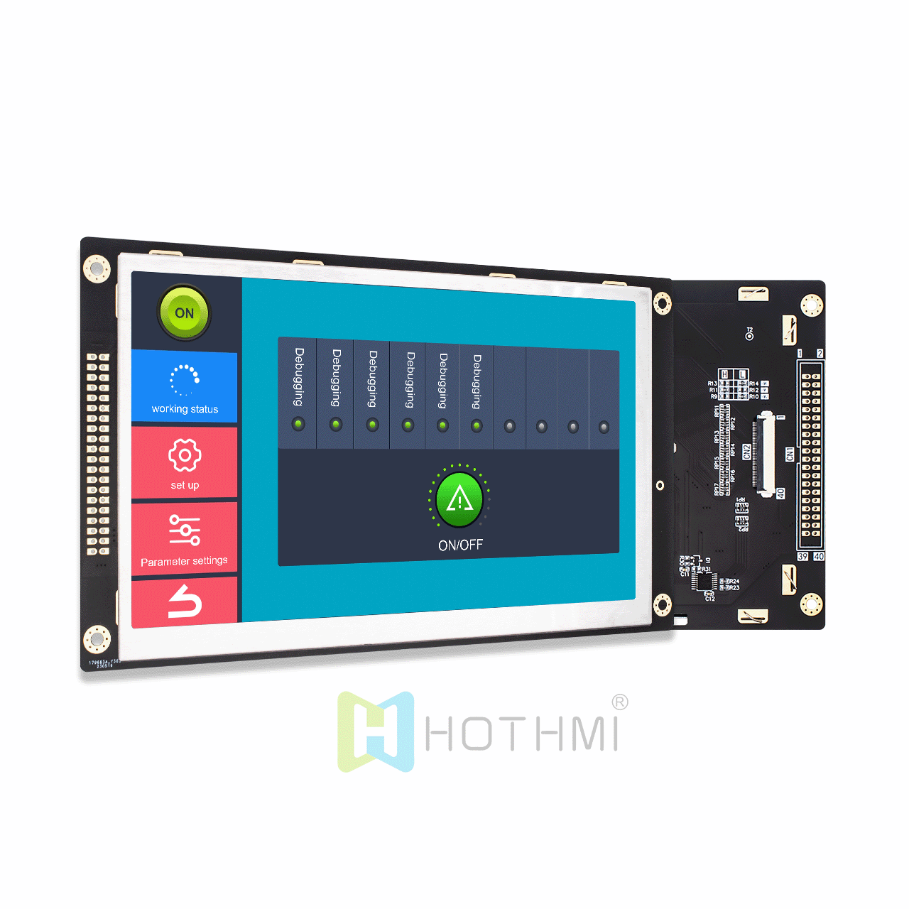 7 Inch Sunlight Readable TFT LCD Display Module For Industrial