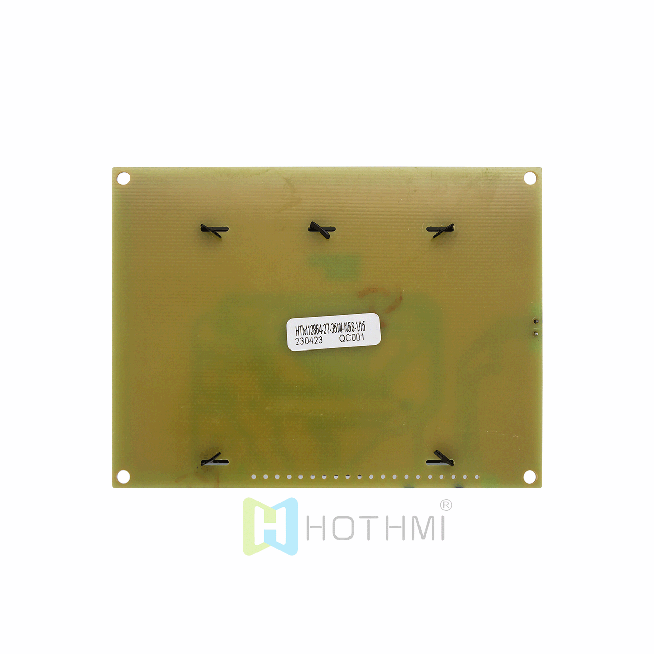 3 Inch 128x64 Graphic LCD Module | Blue Pixels On White Background