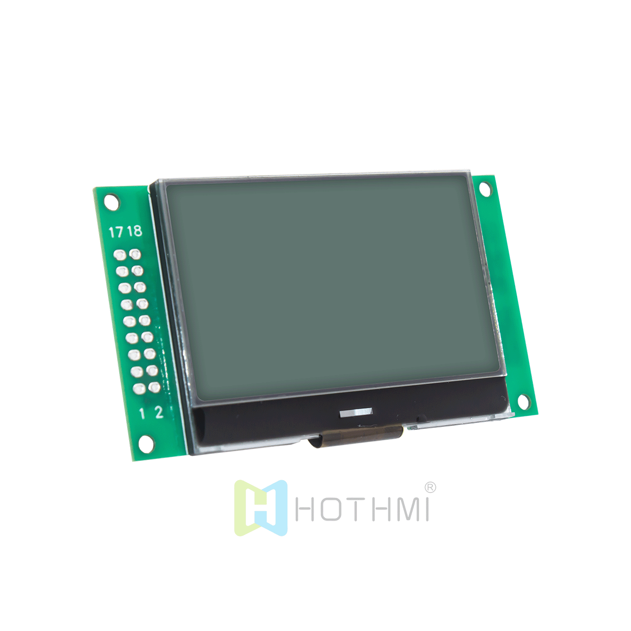 2.4 inch 132x64 LCD graphic liquid crystal module/yellow-green graphic LCD/ST7565 controller/can be used with Arduino