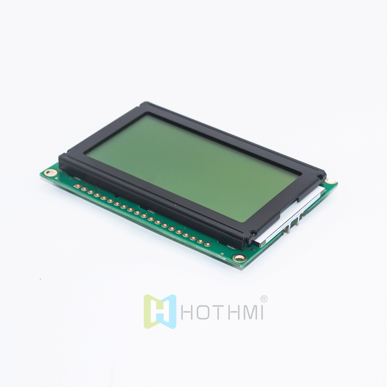 2.7 inch 128x64 LCD Graphic Liquid Crystal Dot Matrix Module | 128 x 64 Graphic LCD Display Module | STN Positive Polarizer | Yellow-Green Backlight