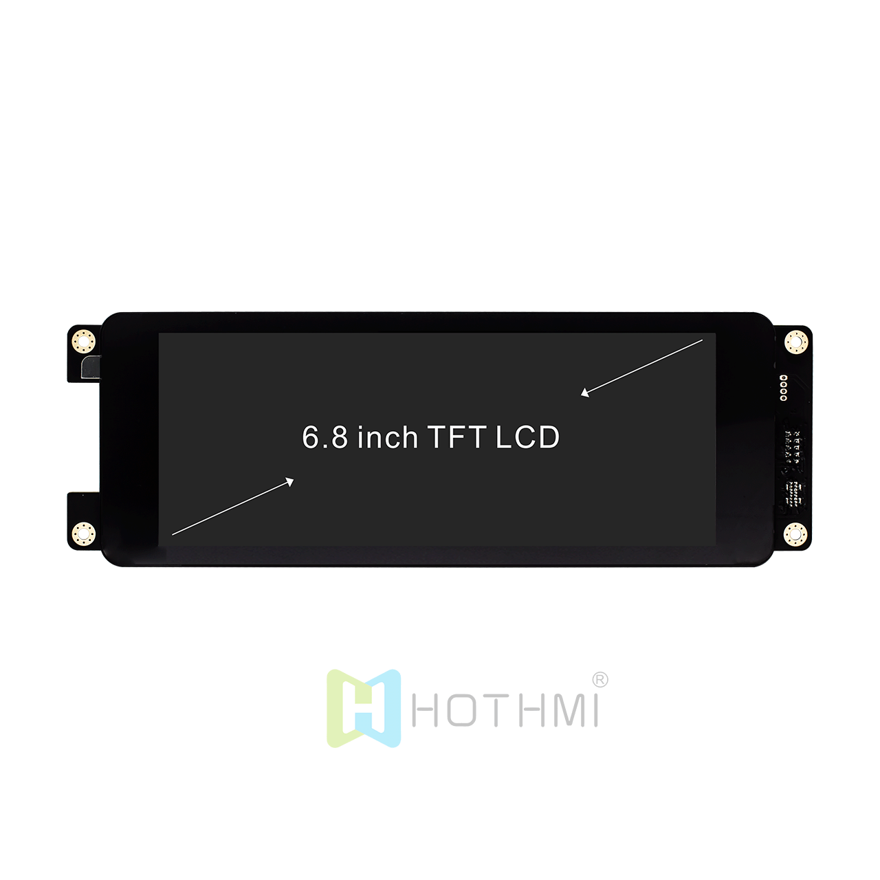 6.86-inch TFT LCD Display Module with Serial UART Interface