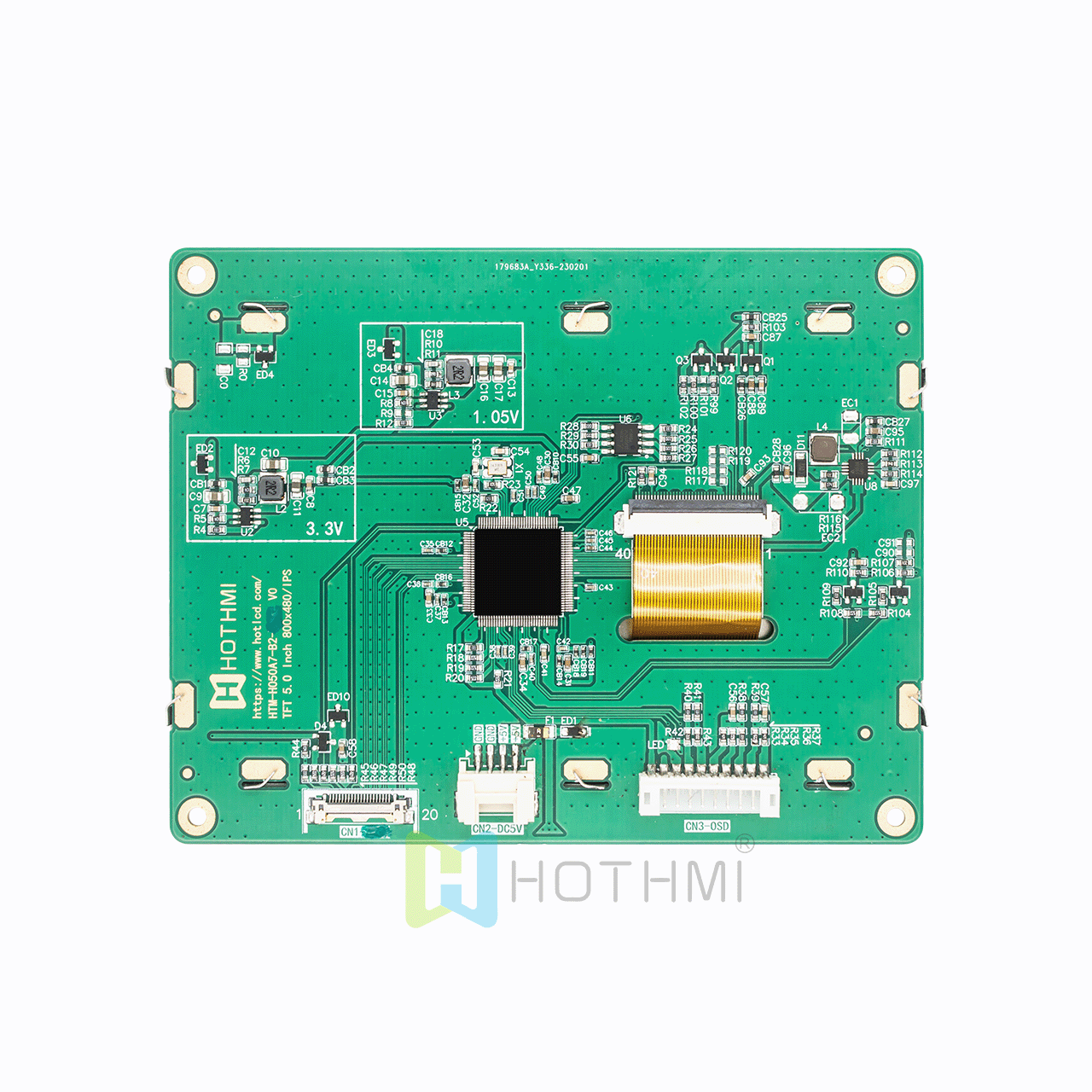 5" IPS TFT LCD Display Module For Raspberry Pi