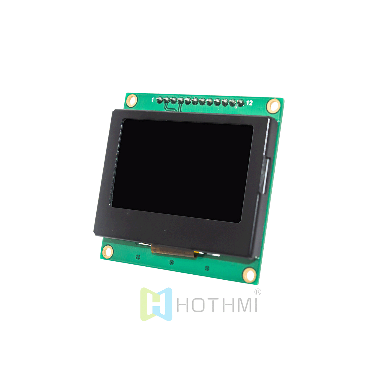 2 inch 128 x 64 LCD Graphic LCD Module | White Backlight | ST7567 SPI | DFSTN Negative Display | Black Background White Characters