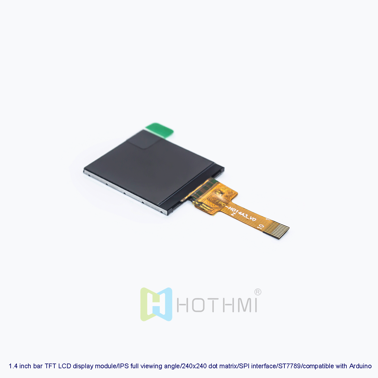 1.4 Inch TFT LCD Display Module | 240x240 Square Screen for Smartwatch