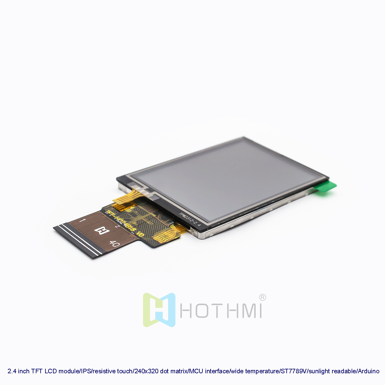 2.4 inch TFT LCD Module With Resistive Touchscreen For Arduino