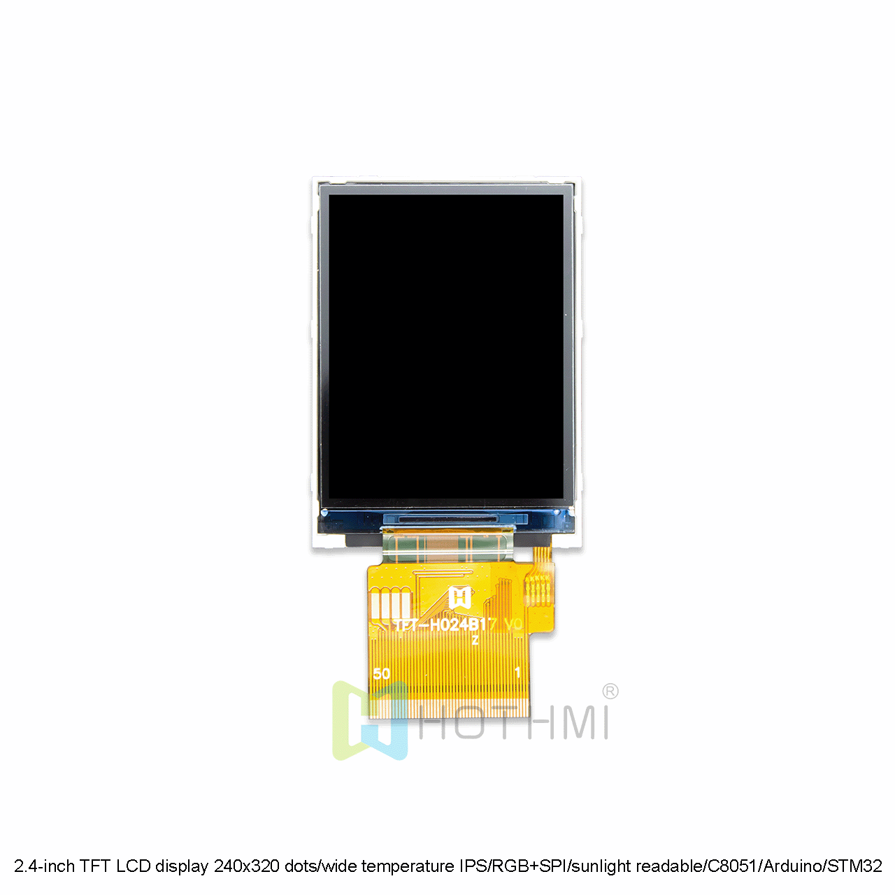 2.4-inch 240x320 TFT LCD Display With RGB Interface