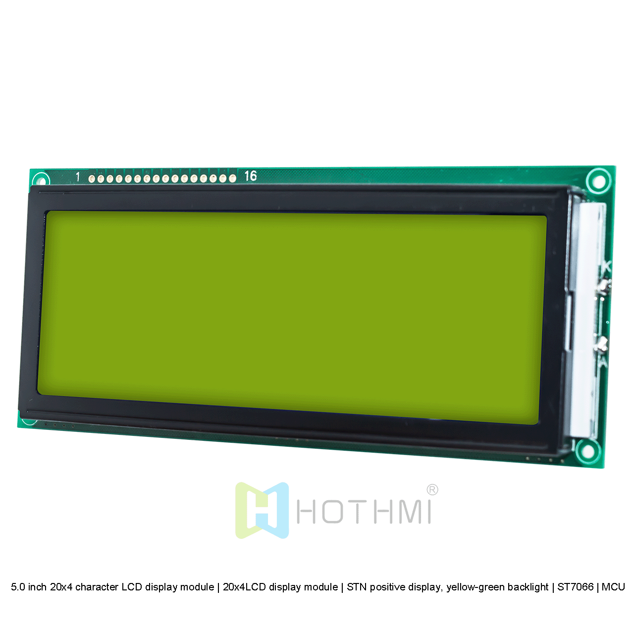 20x4 Character LCD Modules | STN+ Y-G Backlight For Arduino