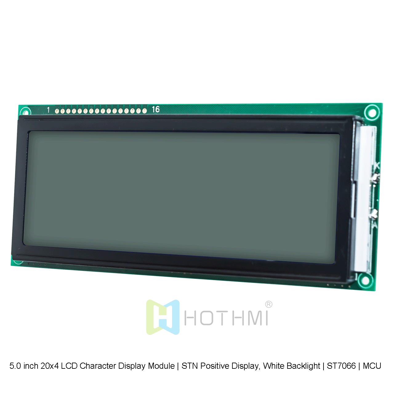 20x4 Character LCD Modules | STN (+) With Yellow-green Backlight