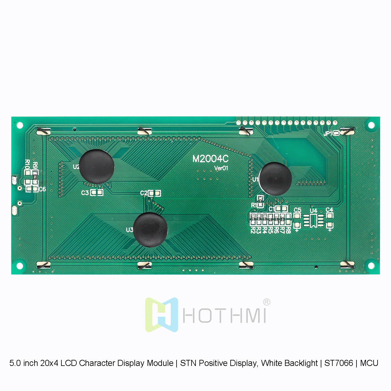 20x4 Character LCD Modules | STN (+) With Yellow-green Backlight