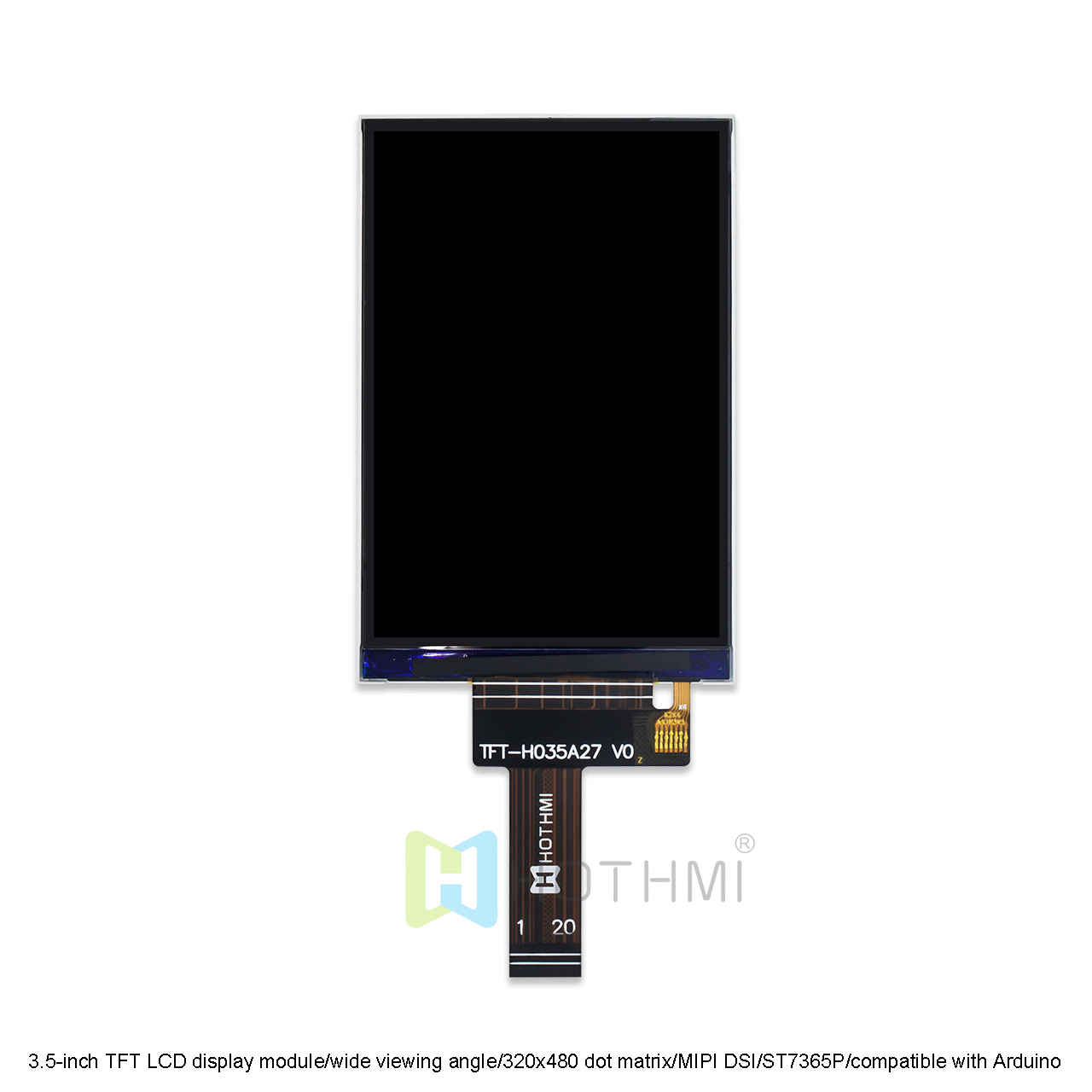3.5 Inch TFT LCD Module 320x480 With MIPI DSI Interface