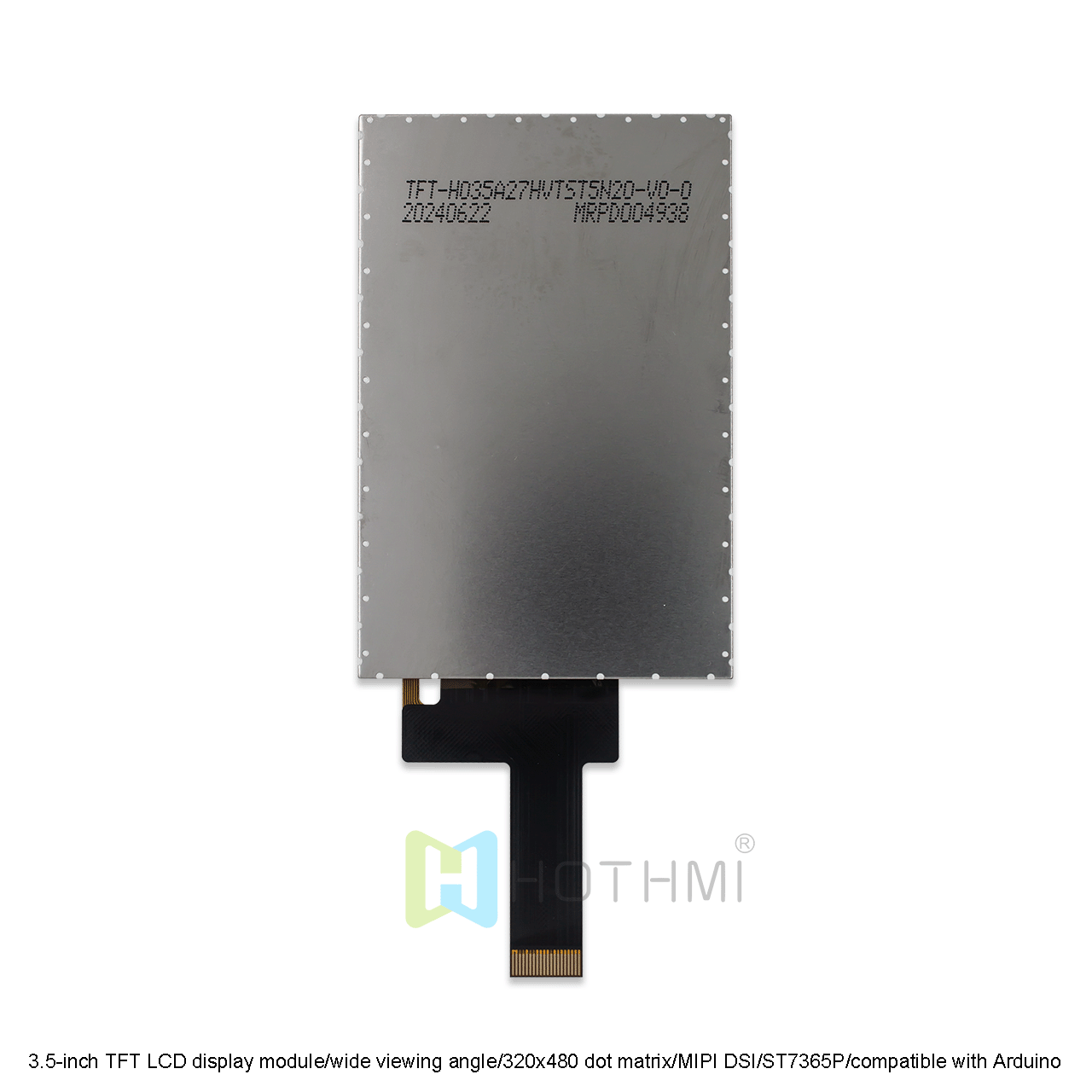 3.5 Inch TFT LCD Module 320x480 With MIPI DSI Interface