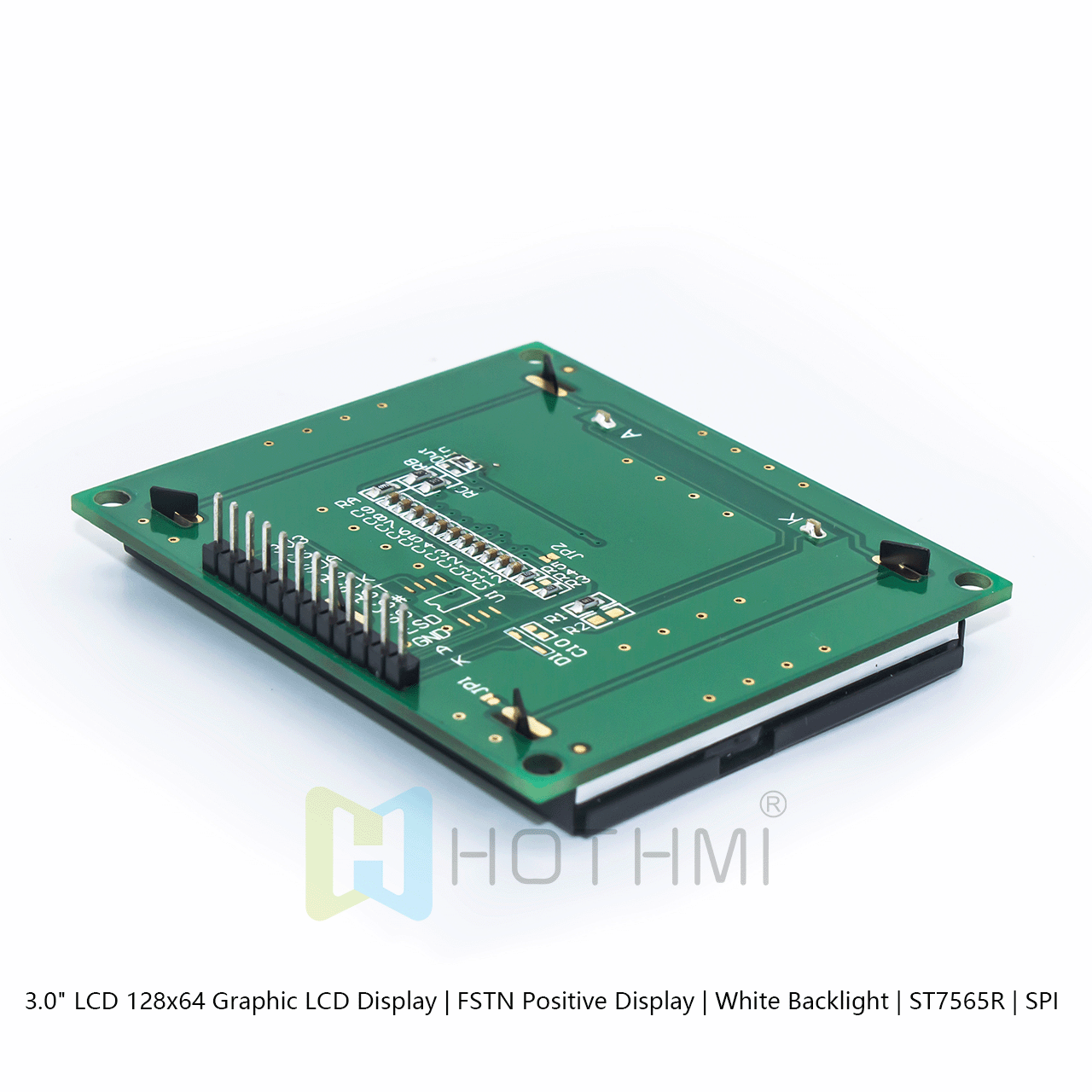 128 x 64 Graphic LCD Module | FSTN+ With White Backlight ST7565R
