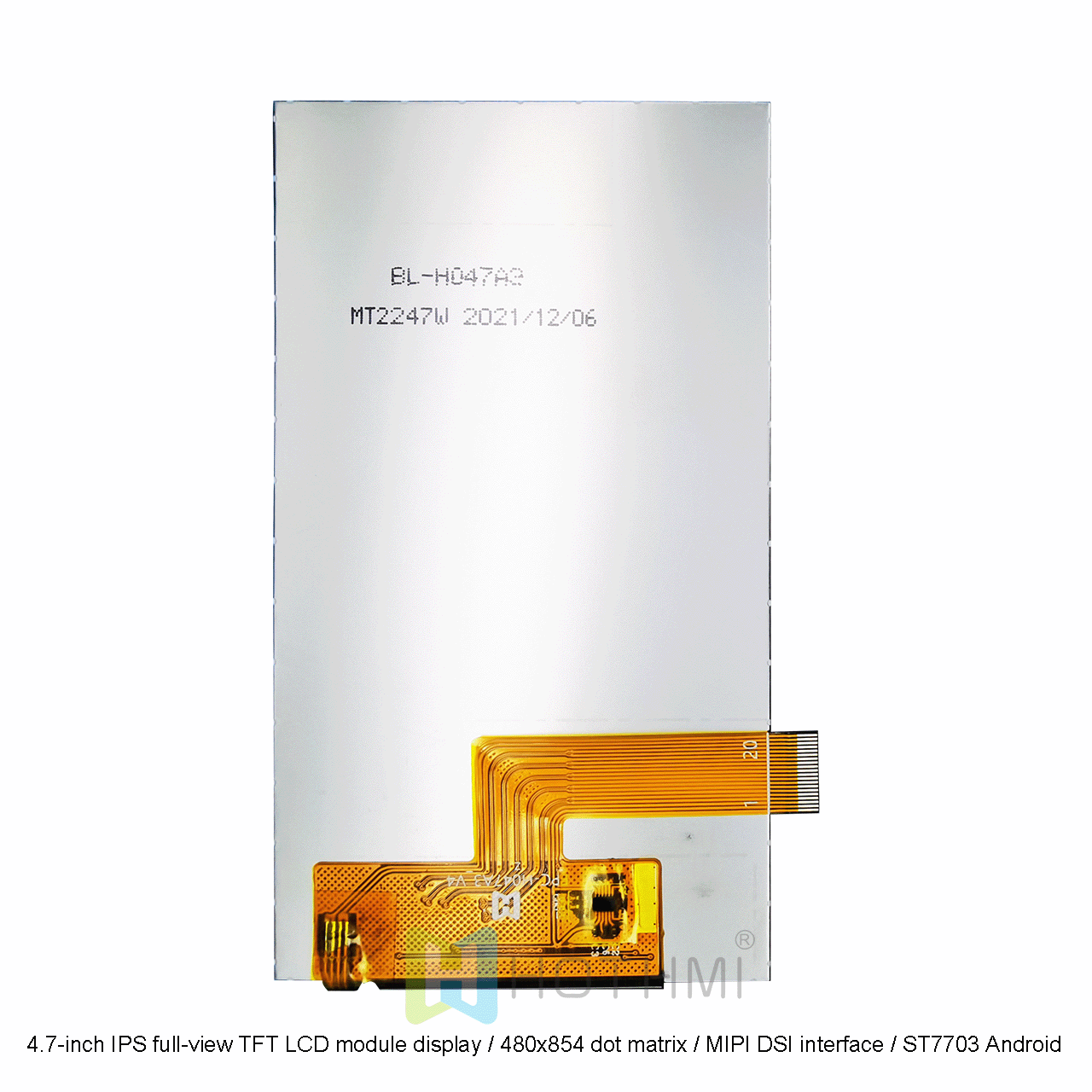4.7 Inch TFT LCD Module Display | MIPI DSI Interface | ST7703 Android