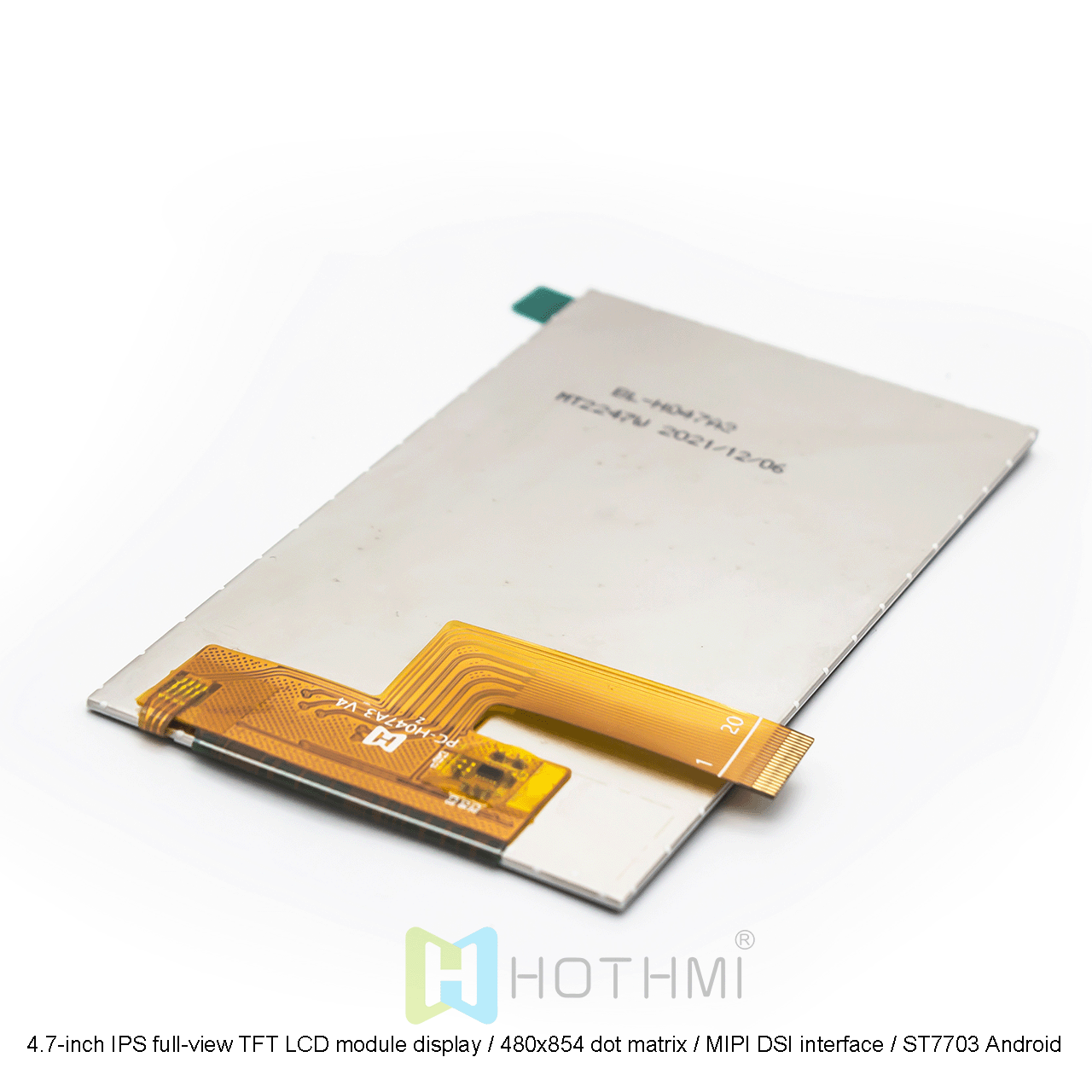 4.7 Inch TFT LCD Module Display | MIPI DSI Interface | ST7703 Android