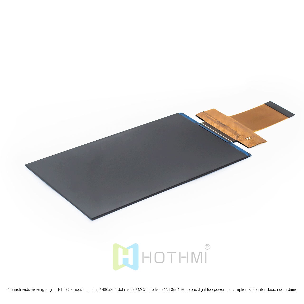 4.5 Inch TFT LCD Display | 480x854 With MCU Interface NT35510S Controller