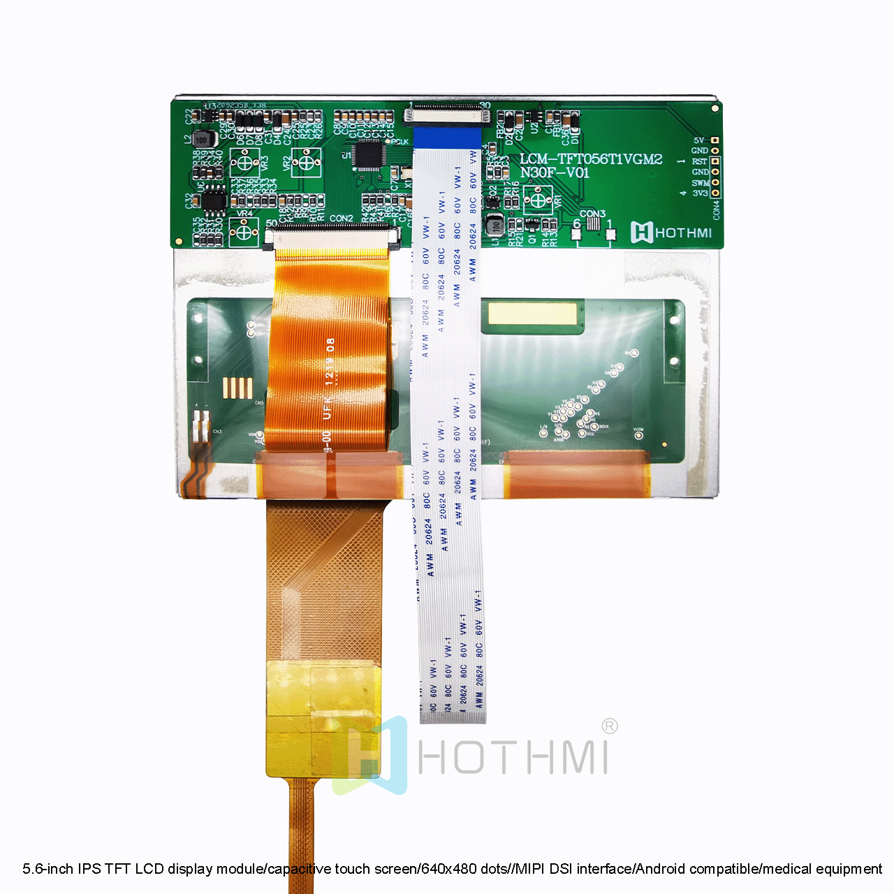 5.6 Inch TFT LCD Display Module | Capacitive Touchscreen MIPI DSI Interface