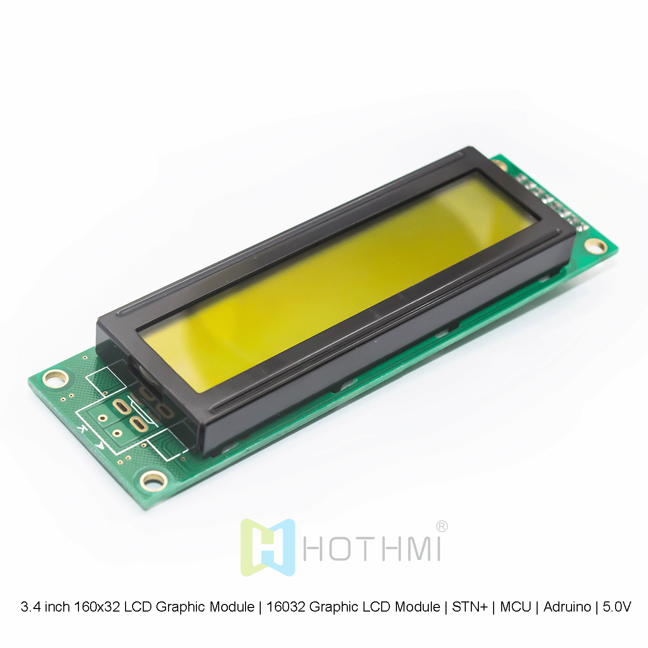 160x32 Graphic LCD Module | STN+Yellow-Green Backlight