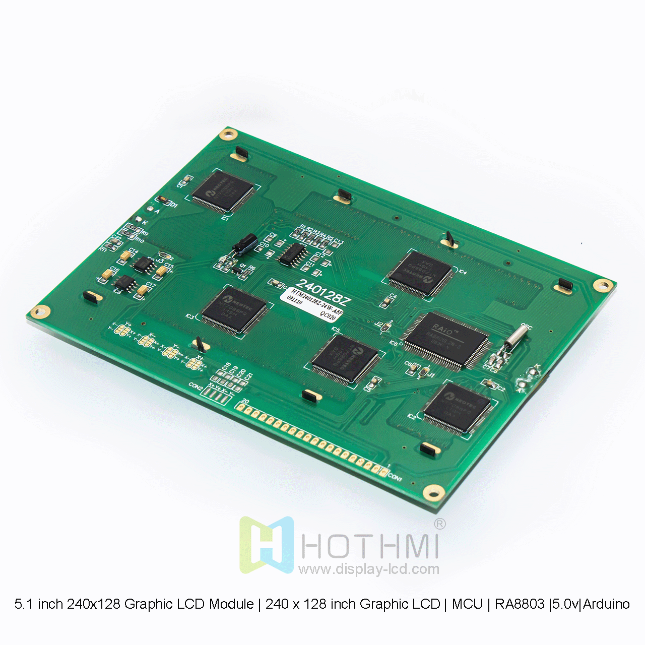 5.1 inch 240x128 Graphic LCD Module | 240 x 128 inch Graphic LCD | MCU | RA8803 |5.0v|Arduino