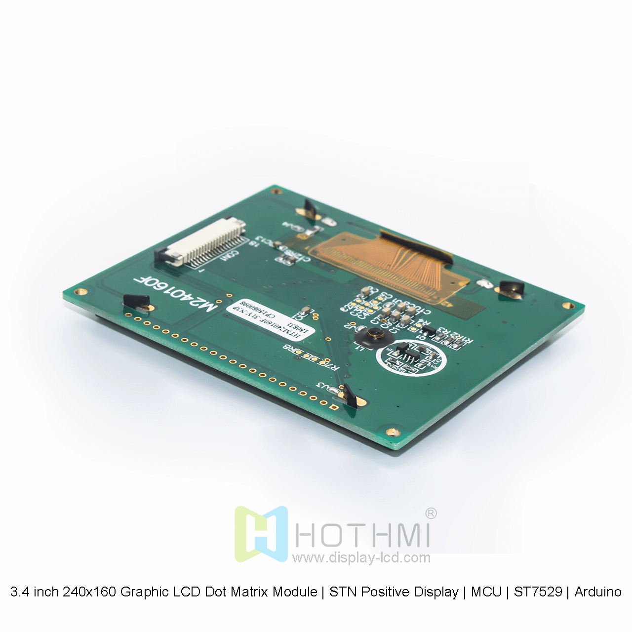 3.4 inch 240x160 Graphic LCD Dot Matrix Module | STN Positive Display | MCU | ST7529 | Arduino