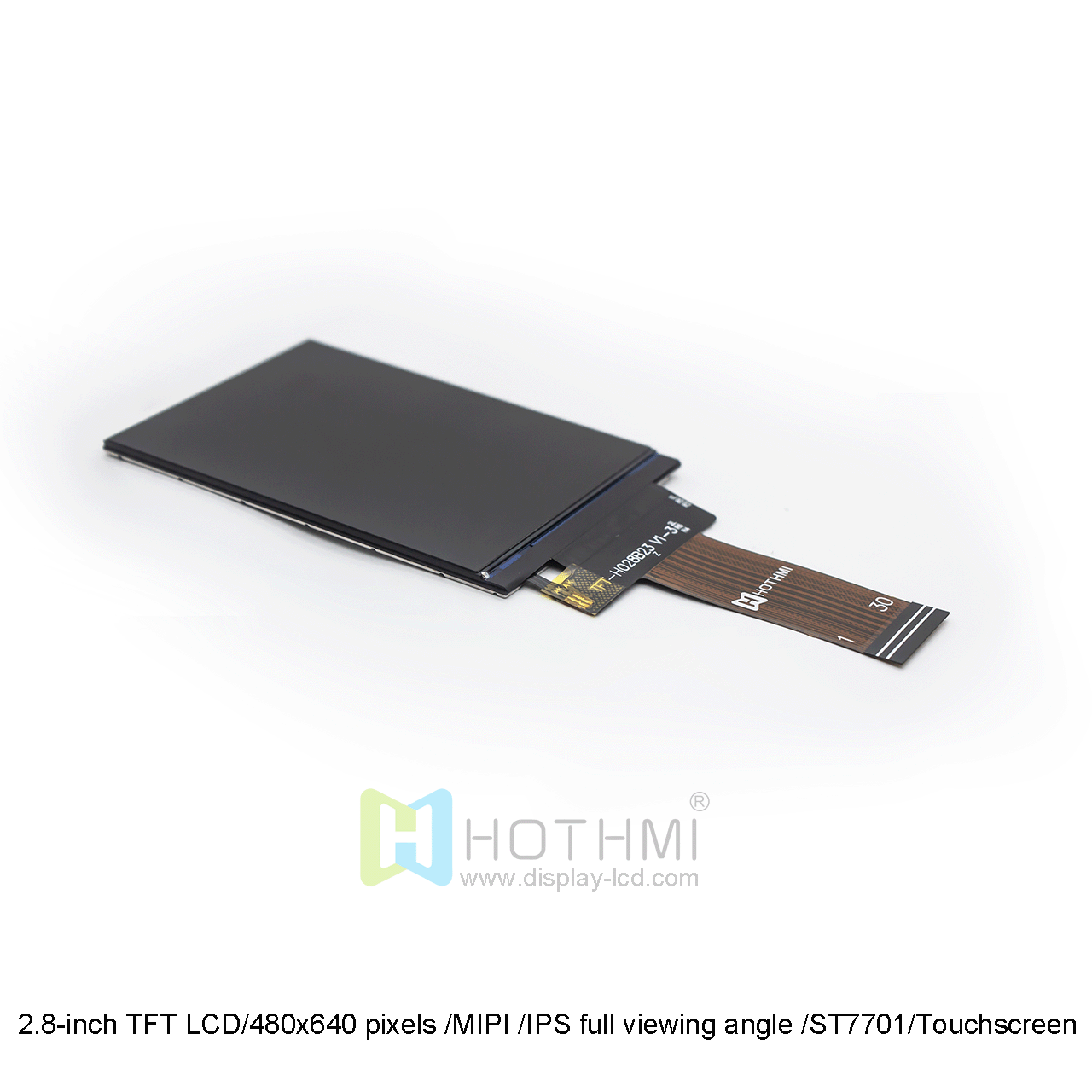 2.8 inch 480x640 VGA TFT LCD | ST7701 Controller