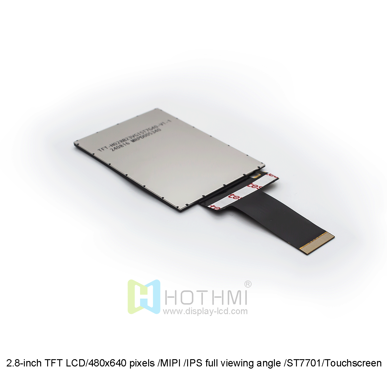 2.8 inch 480x640 VGA TFT LCD | ST7701 Controller