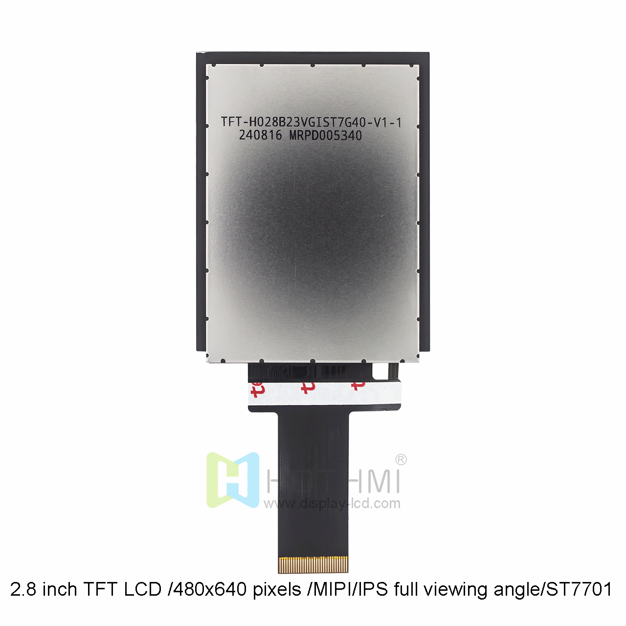2.8 inch High Resolution TFT LCD | MIPI DSI Interface With ST7701