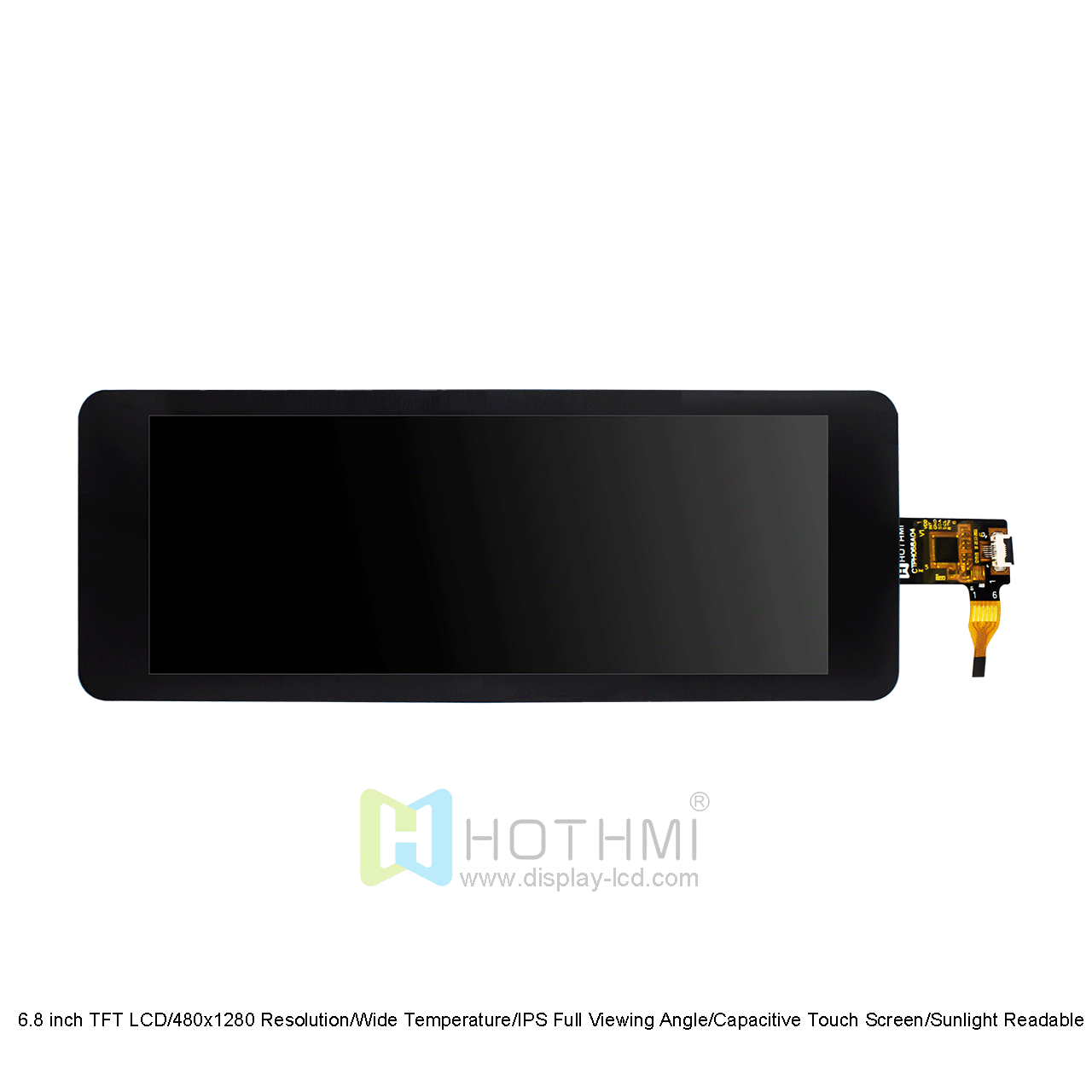 6.8 inch TFT LCD Display | 480x1280 Resolution With ST7701