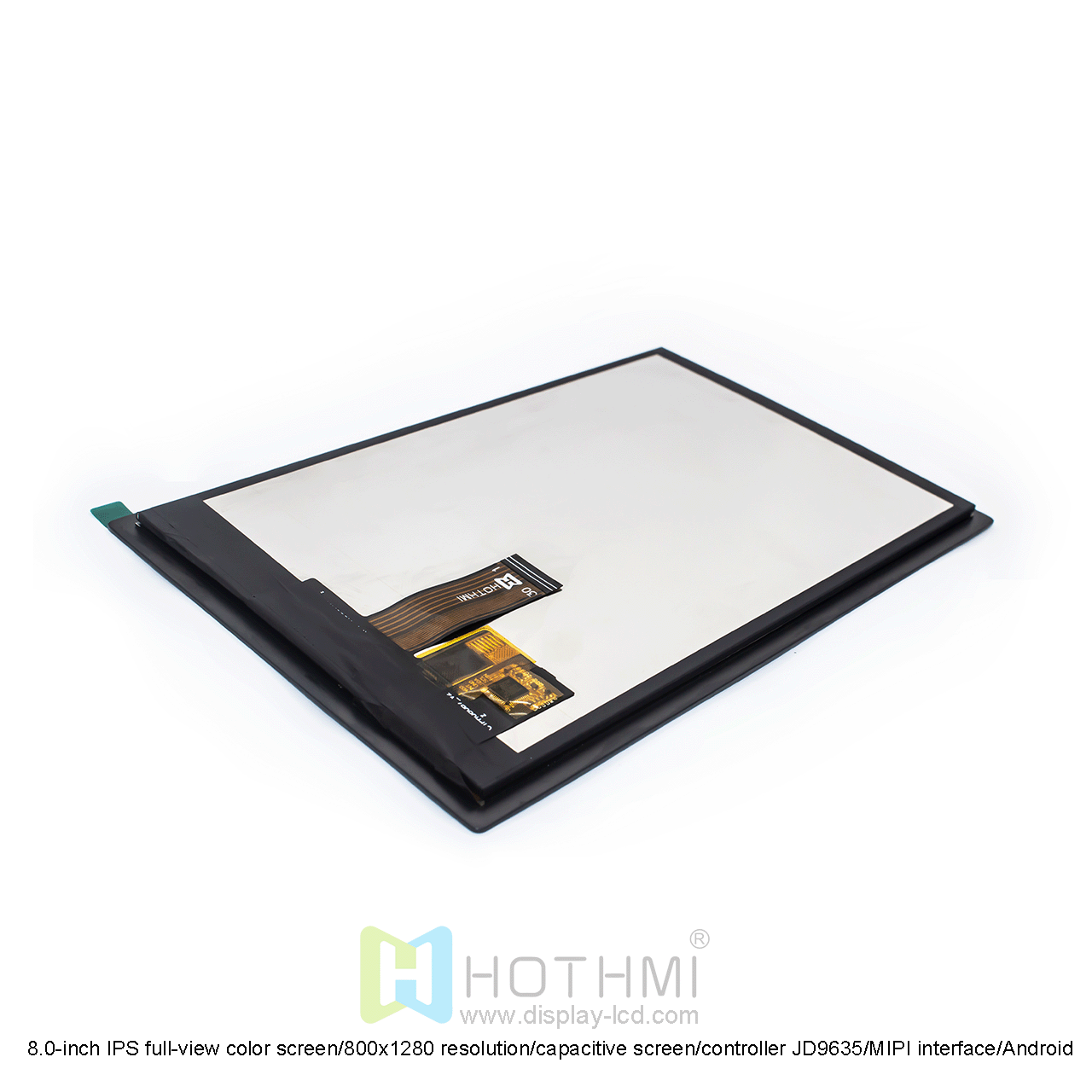 8" Capacitive Touch TFT LCD Display | 800x1280 Resolution With MIPI DSI Interface