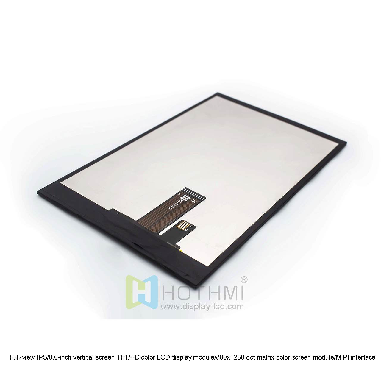 8.0-inch 800x1280 TFT LCD Display With MIPI Interface